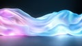 Vibrant abstract fluid shapes