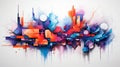 Vibrant Abstract Graffiti Art Inspired By Gary Stranger