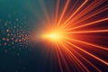 Vibrant abstract light rays creating a dynamic explosion of energy and warmth Royalty Free Stock Photo
