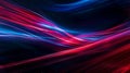 Vibrant abstract light trails with blue and red colors Royalty Free Stock Photo