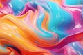 Vibrant Abstract Liquid Colors Background