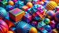 Vibrant Abstract Macro Photography Optimizing Website Content Placement for Maximum Impact