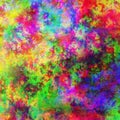 A vibrant abstract multicolored detailed background illustration with blue, green, yellow, red, orange colors in a random pattern Royalty Free Stock Photo