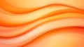 A vibrant abstract orange backdrop featuring soft, wavy lines creates a modern, cartoonstyle design perfect for visuals Royalty Free Stock Photo