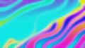 Vibrant Abstract Rainbow Wave Gradient Background