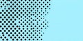 Abstract Polka Dot Pattern on Light Blue Background Royalty Free Stock Photo