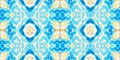 Vibrant Abstract Pattern in Light Blue White and Orange Royalty Free Stock Photo