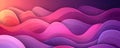 Vibrant abstract shapes in pink and purple tones with a dynamic wave pattern Royalty Free Stock Photo