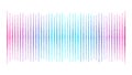 Vibrant Abstract Vertical Line Grid, Digital Data Visualization, vector design Generative AI Royalty Free Stock Photo