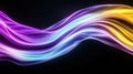 Vibrant abstract wave background Royalty Free Stock Photo