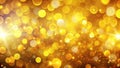Vibrant Abstract Yellow Tech Bokeh Background A Stunning Digital Art Wallpaper for Modern Spaces