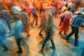 Vibrant Abstraction: Suburban Square Dance Champion