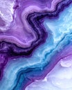 Vibrant Agate Geode Texture Royalty Free Stock Photo