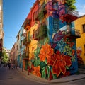 Vibrant Art Scene in Buenos Aires Royalty Free Stock Photo