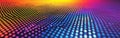 Colorful abstract pattern with vibrant dots on a gradient background Royalty Free Stock Photo