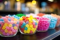 A vibrant assortment of tempting sweets at the colorful candy counter