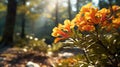 Vibrant Autumn Azalea: Hyperrealistic Hd Photography With Canon 8k