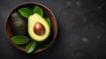 Vibrant Avocado: A Media-savvy Avocadopunk In A Wooden Bowl