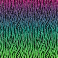 Funky Tiger Stripes Design