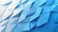 Vibrant blue lowpoly design, a modern flat illustration with cartoon textures, perfect for banners and graphics Royalty Free Stock Photo