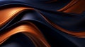 Vibrant Blue And Orange Abstract Backgrounds With Organic Lines Royalty Free Stock Photo