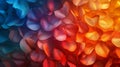 Vibrant Blue Red Orange Flower Petals Gradient Texture Royalty Free Stock Photo