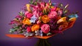 A vibrant bouquet of fresh flowers, a perfect birthday gift