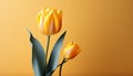 A vibrant bouquet of tulips, a gift of love generated by AI