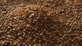 vibrant and bright view of lentils in cinematic closeu ai generated Royalty Free Stock Photo