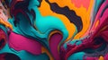 Vibrant and Captivating Abstract Backgrounds Exploring Dynamic Colors and Fluid Shapes
