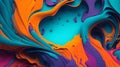 Vibrant and Captivating Abstract Backgrounds Exploring Dynamic Colors and Fluid Shapes