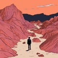 Badlands Illustration: A Fauvism Art Style By Jean Jullien