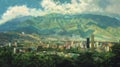 Vibrant Caracas: Cityscape, Avila Mountain, and Bustling Street Life