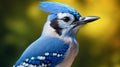 Vibrant Caricature Of Blue Jay In Zbrush: A Photo Realistic Showcase