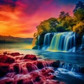 Vibrant Cascade