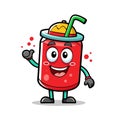 Vibrant Fizz the Fizzy Soda Can Character