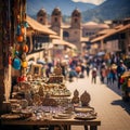Vibrant Charm of Cusco, Peru Royalty Free Stock Photo