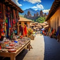 Vibrant Charm of Cusco, Peru Royalty Free Stock Photo