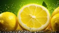 vibrant citron lemon yellow