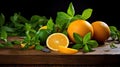 vibrant citrus orange fruit