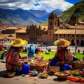 Vibrant City of Cusco, Blending Indigenous Traditions and Spanish Colonialism