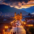 Vibrant Cityscape of Cusco, Peru