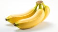 Vibrant Close-Up of a Fresh Banana AI Generated