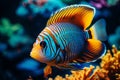 Vibrant Close-Up of the Underwater World Showcasing a Diverse Range of Colorful Fish Species