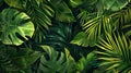 Emerald Canopy: Tropical Leaf Closeup