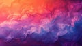 Vibrant cloud abstract art on digital background