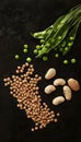 Vibrant Collection of Beans, Lentils, and Peas Royalty Free Stock Photo