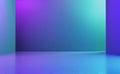A vibrant color gradient background, blue purple green textured website header design, and plenty of copyspace Royalty Free Stock Photo