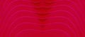 Red with hot pink artistic curving lines for abstract background
