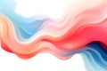 Vibrant Color Waves Abstract Art Royalty Free Stock Photo